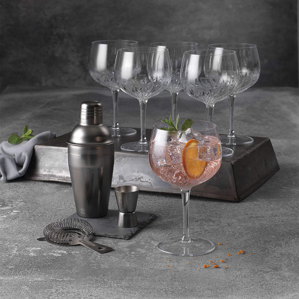 Gin & Tonic New American Calice Gin Tonic 90 cl In Vetro Set 2 Pz