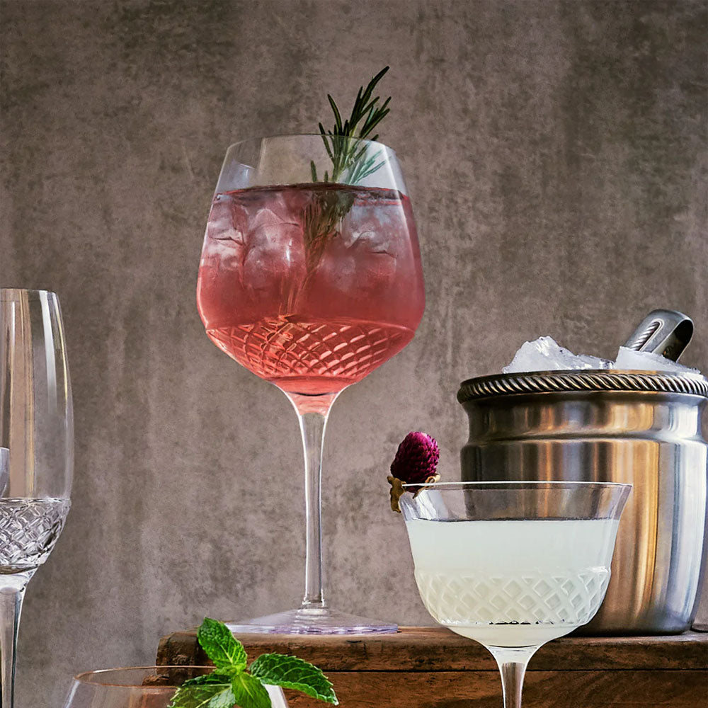 Gin & Tonic Old Tom Calice Gin Tonic 80.5 cl In Vetro Set 2 Pz