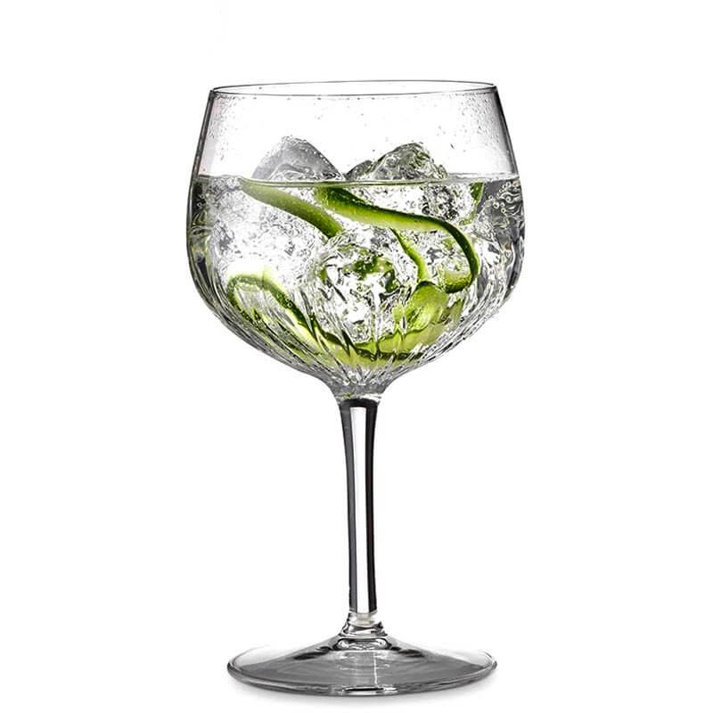 Mixology Spanish Gin Tonic Glass 80 cl Set 4 Pcs
