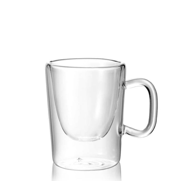 Thermic Glass Monorigine Etiopia Tazzina Caffè 8.5 cl In Vetro Termico Borosilicato Set 2 Pz