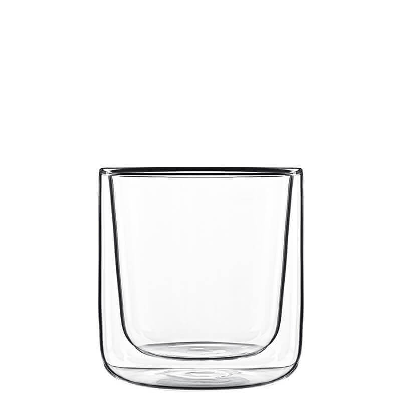 Thermic Glass Food & Design Cylindrical Bicchierino Monoporzione 11 cl In Vetro Termico Borosilicato Set 2 Pz