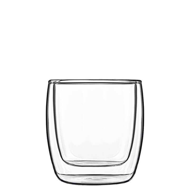 Thermic Glass Food & Design Michelangelo Bicchierino Monoporzione 11 cl In Vetro Termico Borosilicato Set 2 Pz