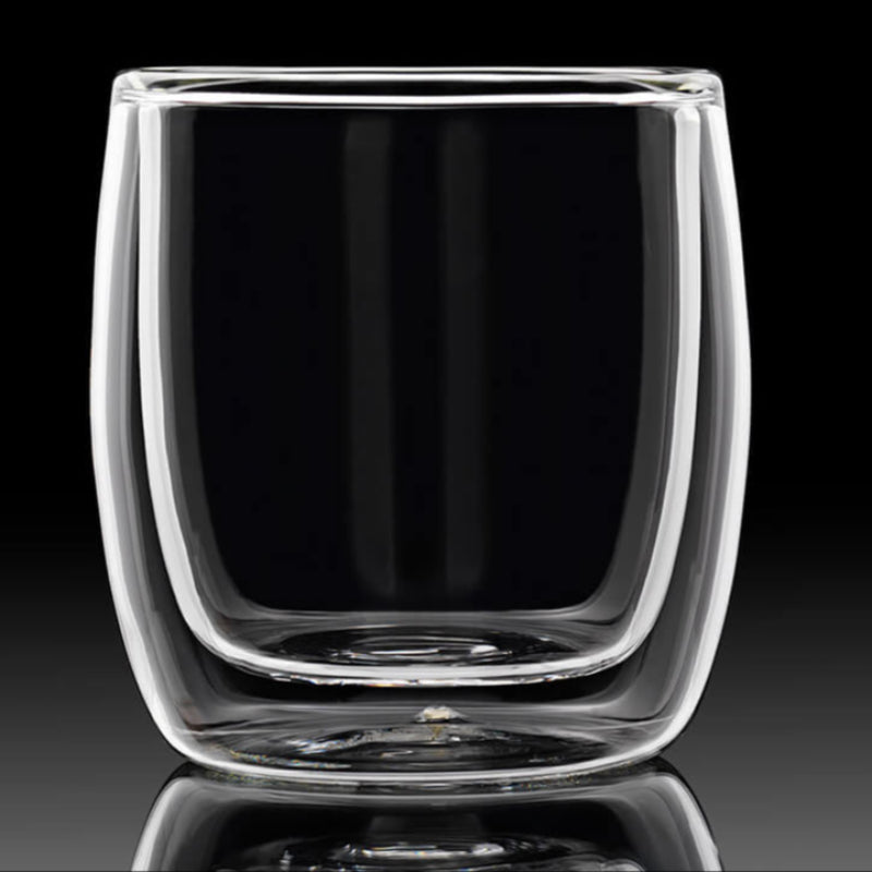 Thermic Glass Food & Design Michelangelo Bicchierino Monoporzione 11 cl In Vetro Termico Borosilicato Set 2 Pz