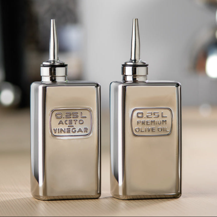 Optima Acetiera Con Beccuccio Versatore 25 cl In Vetro