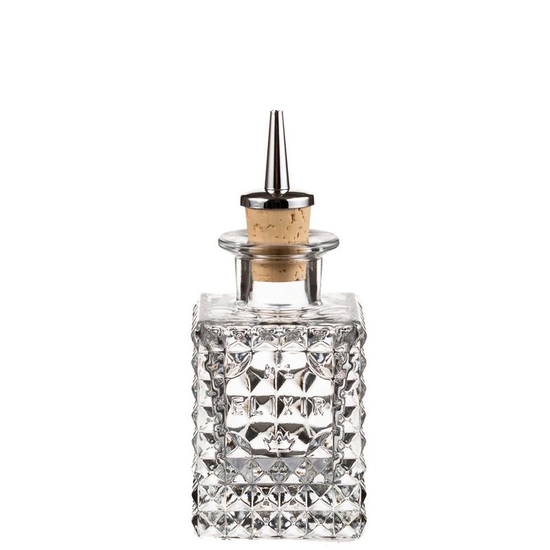 Mixology Elixir N.1 Bottiglia Dash Con Beccuccio Versatore 10 cl In Vetro