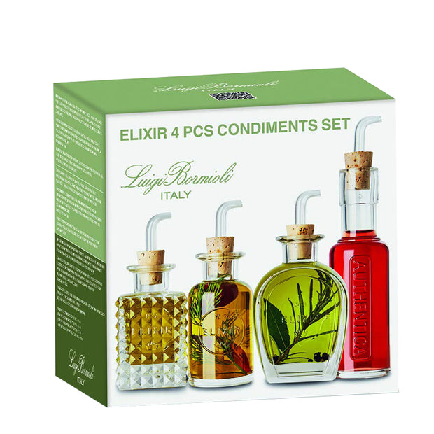 Mixology Set Condimento In Vetro Set 4 Pz