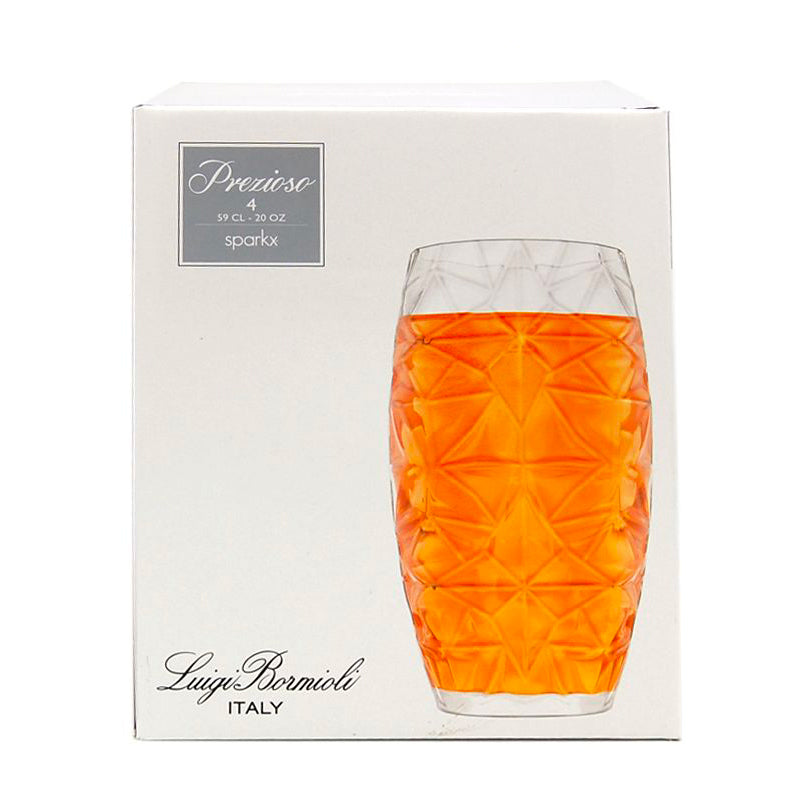 Prezioso Verre À Boire 59 cl Lot 4 Pcs