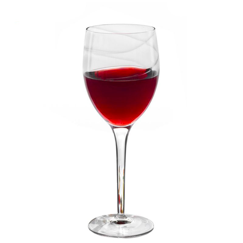 Romantica Calice Vino Rosso 38 cl In Vetro Set 4 Pz
