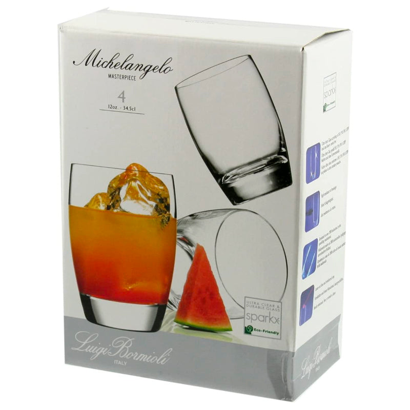 Michelangelo Masterpice Bicchiere Whisky DOF 34.5 cl In Vetro Set 4 Pz