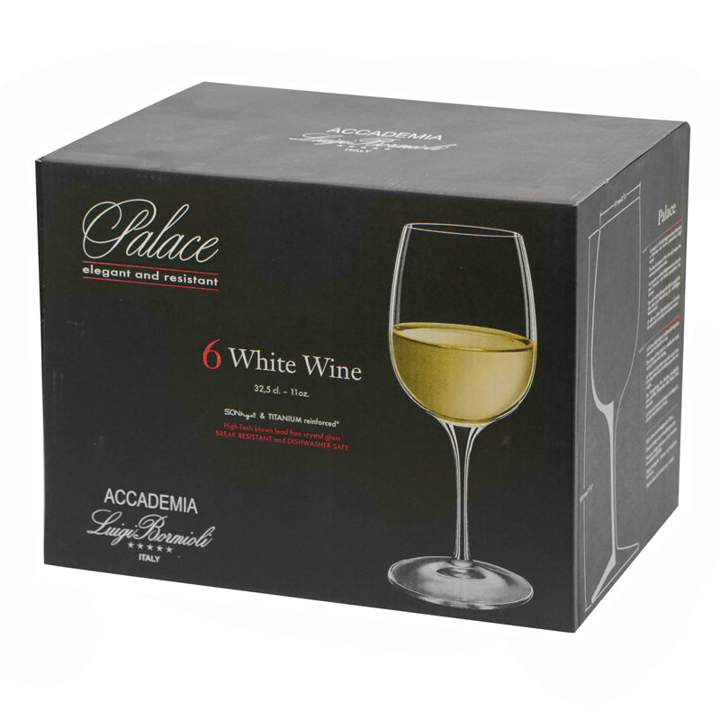 Palace Calice Vino Bianco 32.5 cl In Vetro Set 6 Pz