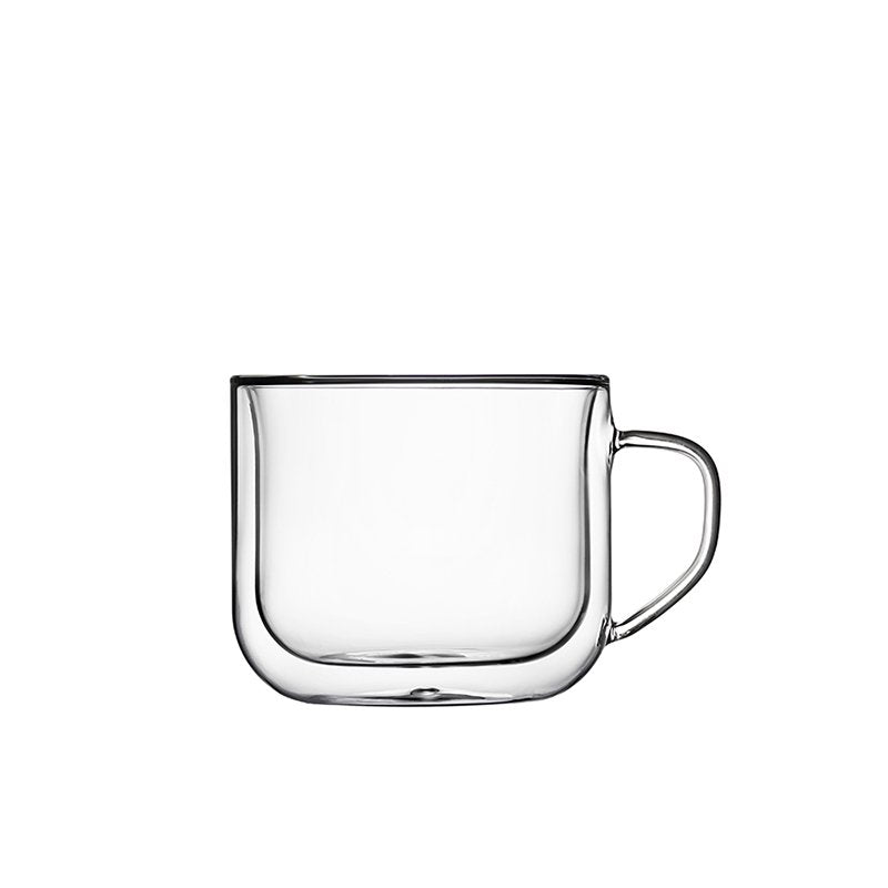 Thermic Glass Drink & Design Sublime Tazza Multiuso 38 cl In Vetro Termico Borosilicato Set 2 Pz
