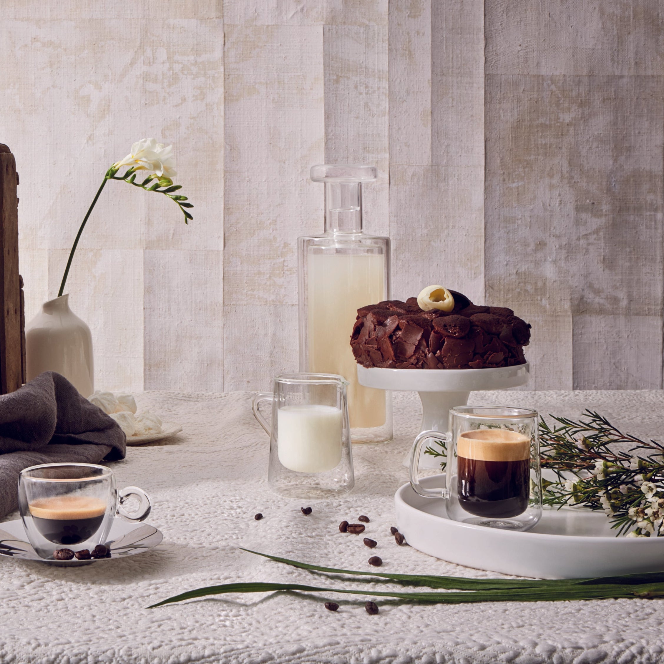 Thermic Glass Drink & Design Bottiglia Termica Con Tappo 75 cl In Vetro Termico Borosilicato