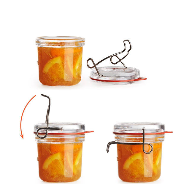 Lock Eat Guarnizione Terrina 8 cm In Vetro Set 6 Pz
