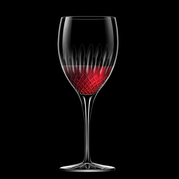 Diamante Calice Vino Rosso Sangiovese 52 cl In Vetro Set 4 Pz