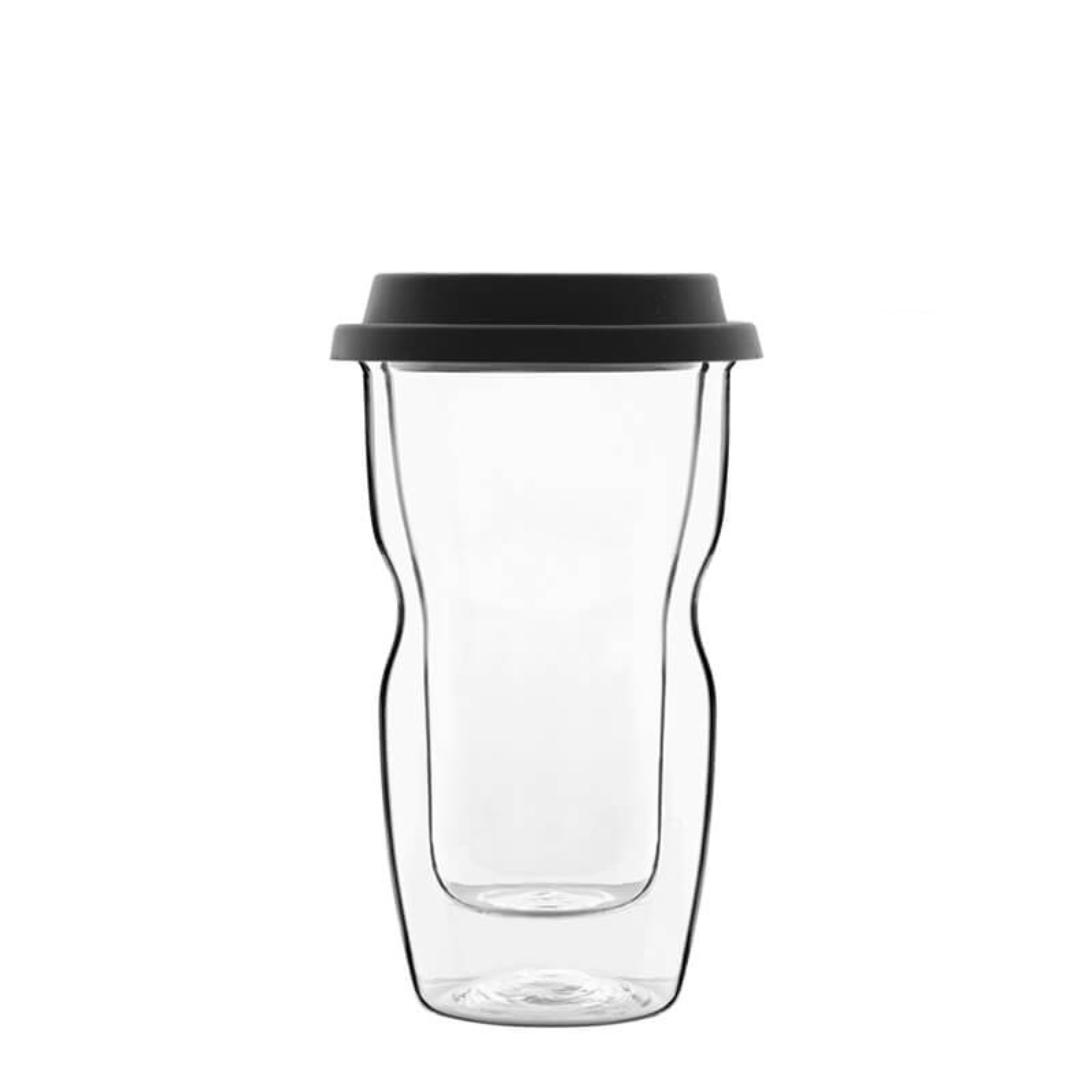 Thermic Glass Drink & Design Coffee On The Go Tazza Caffè Small 34 cl In Vetro Termico Borosilicato