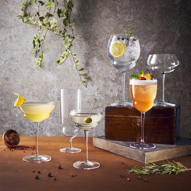 Backdoor '20S Verre À Cocktail Barracuda 32 cl Lot 6 Pcs
