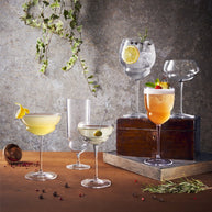 Backdoor '20S Verre À Cocktail Tequila Sunrise 42 cl Lot 6 Pcs
