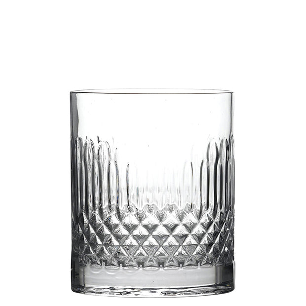 Diamante Bicchiere Whisky DOF 38 cl In Vetro Set 6 Pz