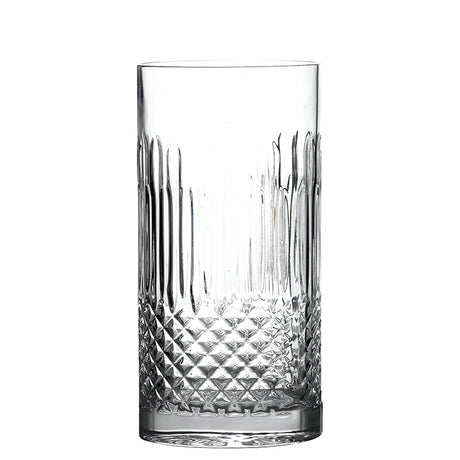 Diamante Bicchiere Bibita 48 cl In Vetro Set 6 Pz