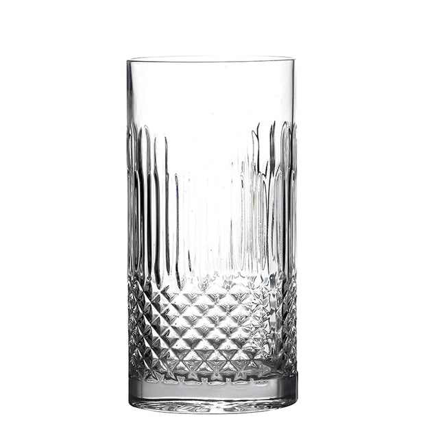 Diamante Bicchiere Bibita 48 cl In Vetro Set 6 Pz