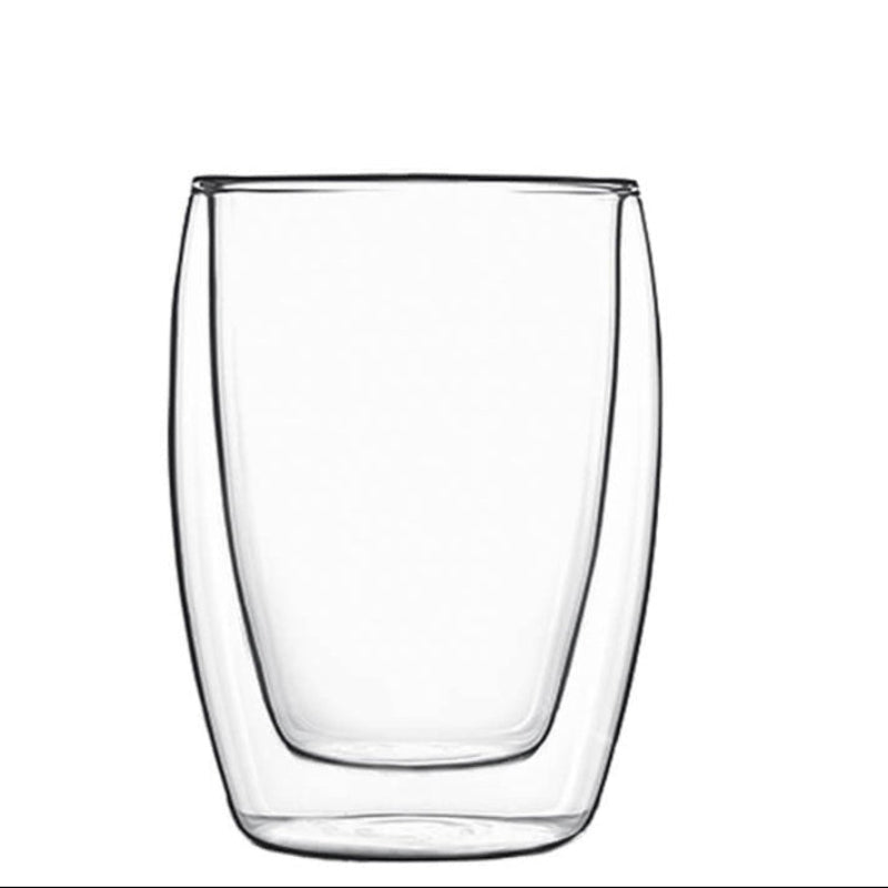 Thermic Glass Drink & Design Duos Juice Bicchiere Bibita 27 cl In Vetro Termico Borosilicato Set 2 Pz