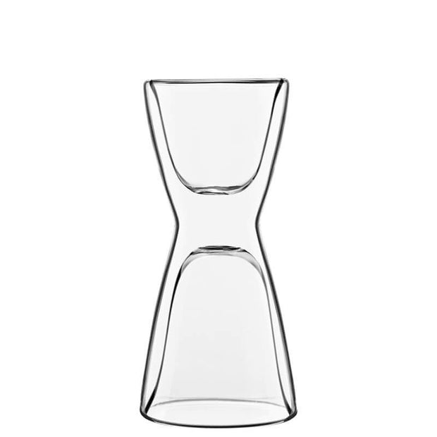 Thermic Glass Drink & Design Unico Espresso & Water Bicchierino Multiuso 10 cl In Vetro Termico Borosilicato Set 2 Pz