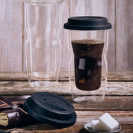 Thermic Glass Drink & Design Coffee On The Go Grande Tasse À Café 46 cl