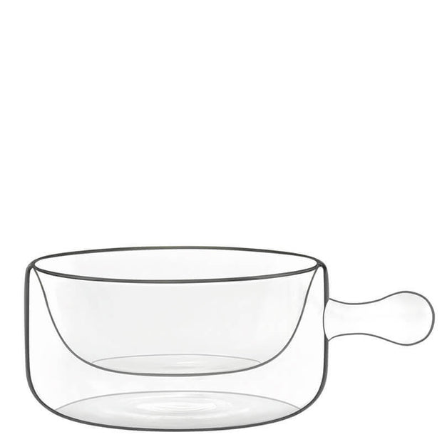 Thermic Glass Food & Design Single-Portion Casserole Dish with Handles 25 cl Set 2 Pcs