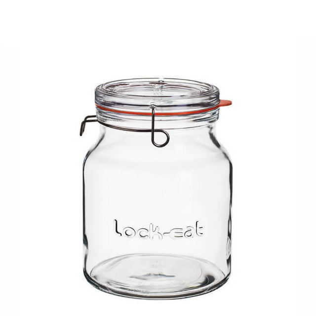 Lock Eat Vasetto Con Tappo Ermetico 200 cl In Vetro Set 6 Pz