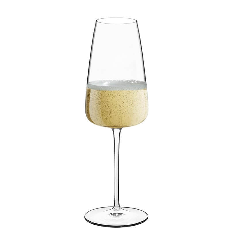Talismano Calice Flute 40 cl In Vetro Set 4 Pz