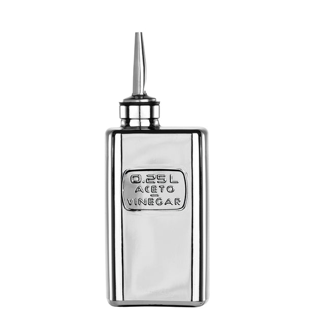 Optima Acetiera Con Beccuccio Versatore 25 cl In Vetro