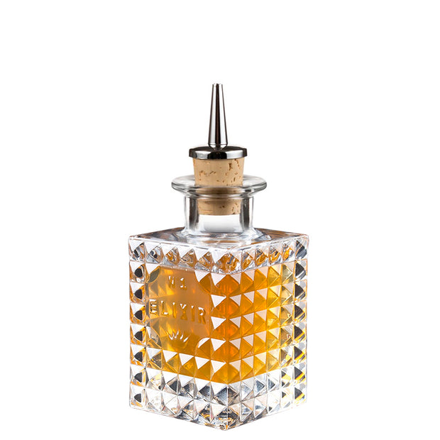 Mixology Elixir N.1 Bottiglia Dash Con Beccuccio Versatore 10 cl In Vetro