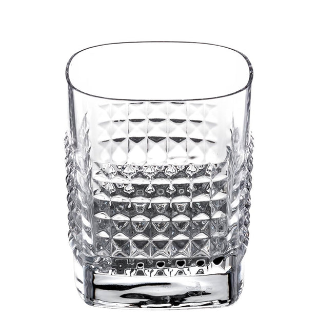 Mixology Elixir Bicchiere Whisky DOF 38 cl In Vetro Set 6 Pz