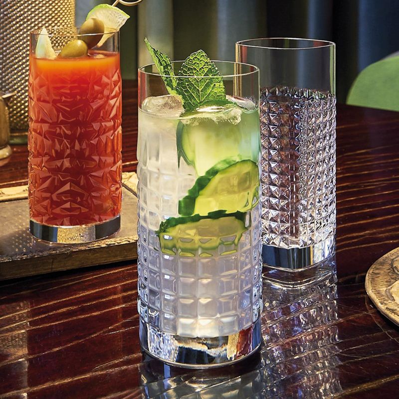 Mixology Charme Verre À Highball 48 cl Lot 6 Pcs