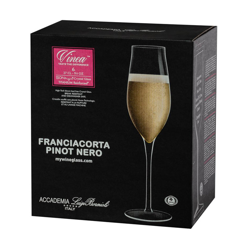 Vinea Calice Franciacorta 27 cl In Vetro Set 6 Pz
