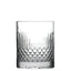 Diamante Bicchiere Whisky DOF 38 cl In Vetro Set 4 Pz