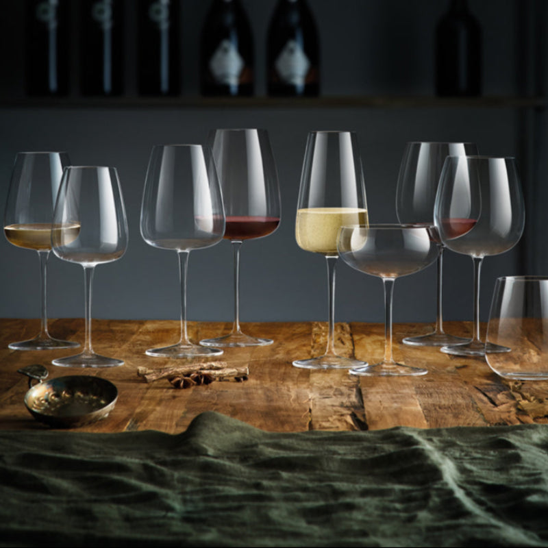 I Meravigliosi Calice Flute Champagne Prosecco 40 cl In Vetro Set 6 Pz