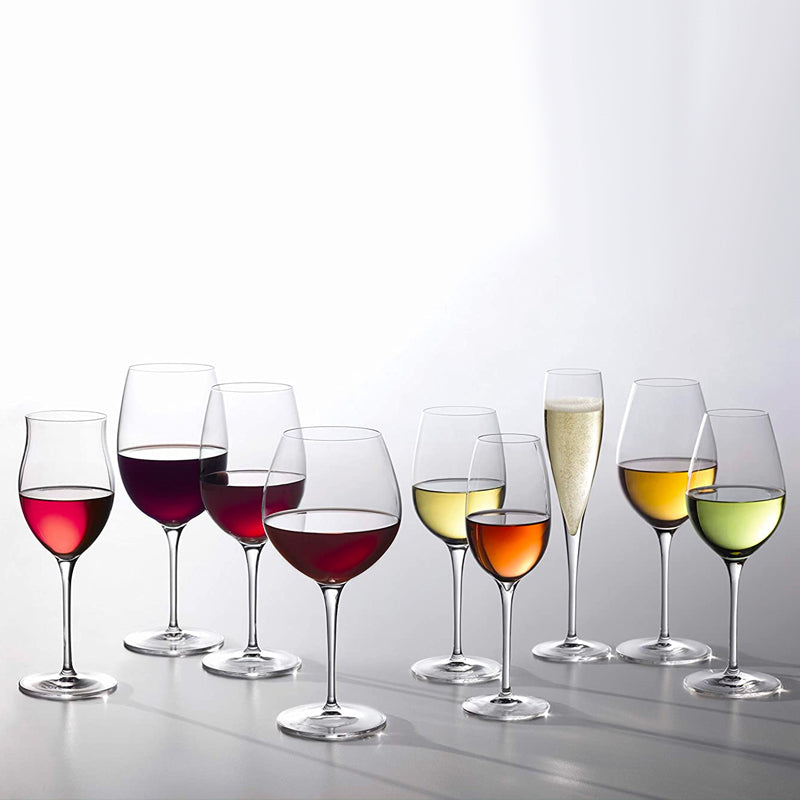 Vinoteque Smart Tester Calice Vino Multiuso 40 cl In Vetro Set 6 Pz