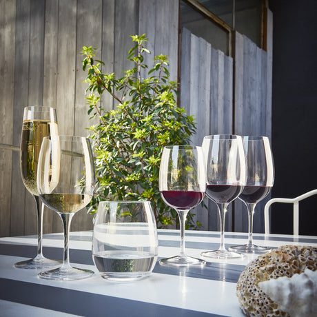 Palace Calice Flute 23.5 cl In Vetro Set 6 Pz