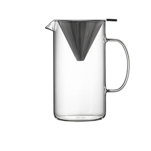 Thermic Glass Drink & Design Sublime Caraffa Con Filtro 180 cl In Vetro Termico Borosilicato