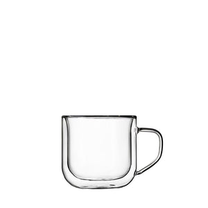 Thermic Glass Drink & Design Sublime Tazza Cappuccino 24 cl In Vetro Termico Borosilicato Set 2 Pz