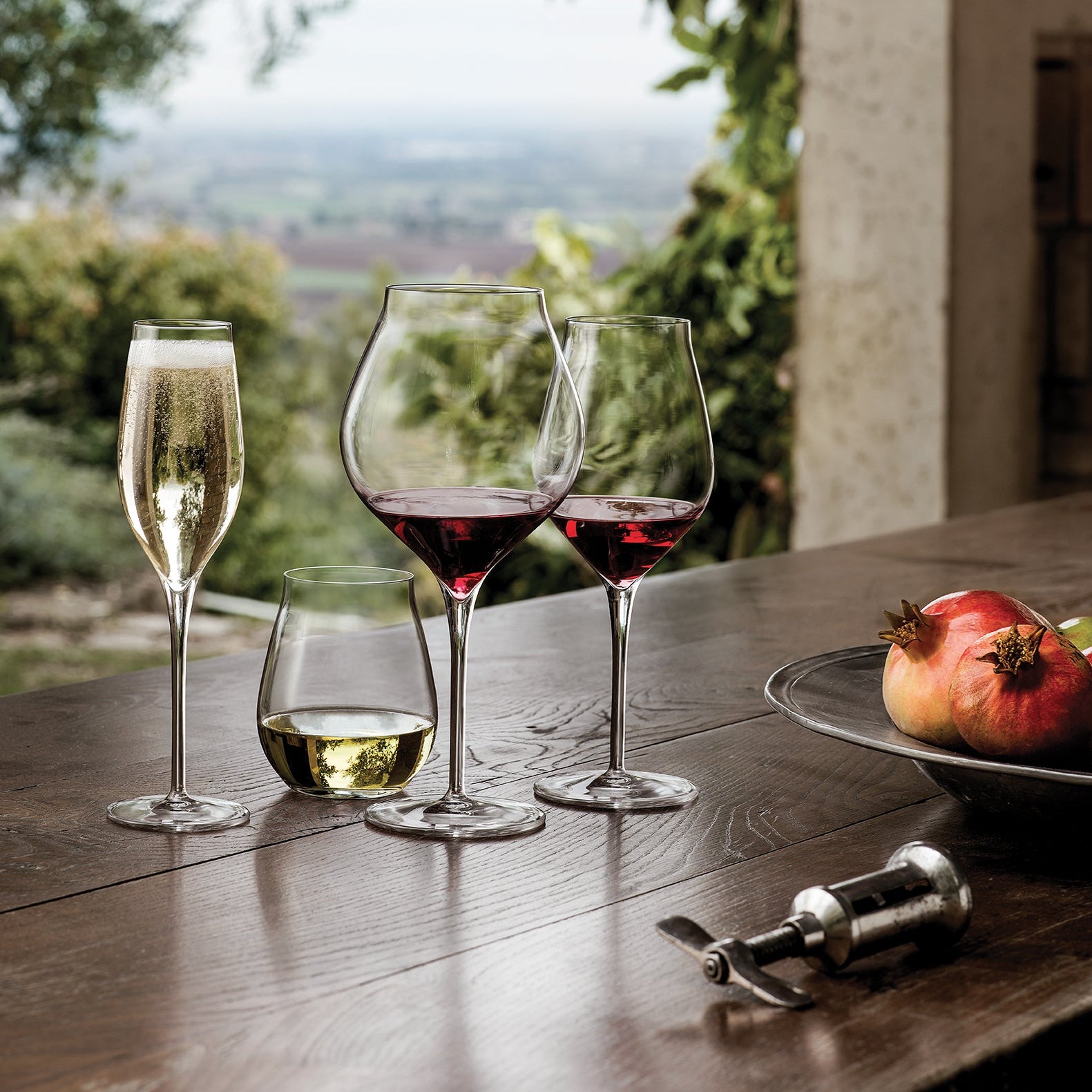 Vinea Coppa Champagne 30 cl In Vetro Set 6 Pz