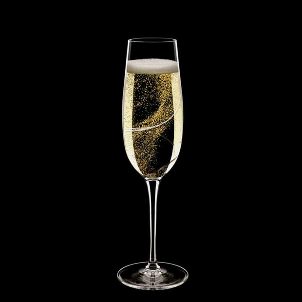 Aero Calice Flute 23.5 cl In Vetro Set 6 Pz