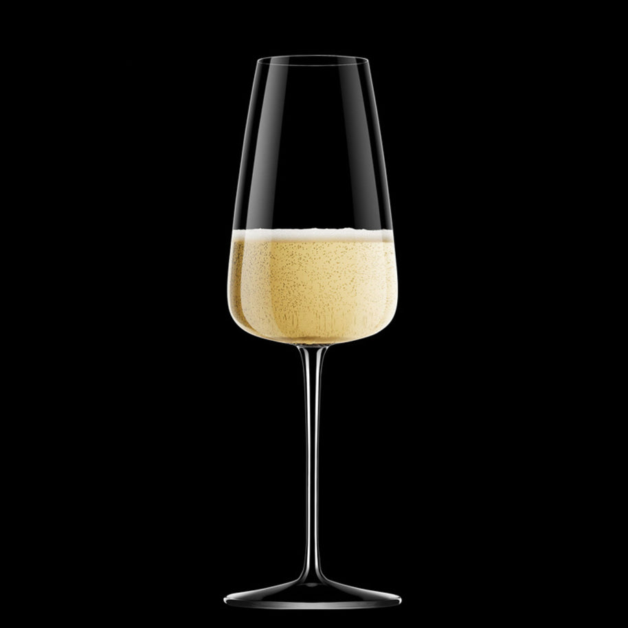 I Meravigliosi Calice Flute Champagne Prosecco 40 cl In Vetro Set 6 Pz